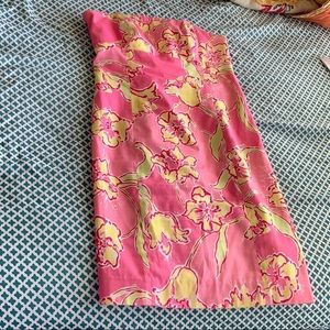 Lilly Pulitzer size 0 strapless dress